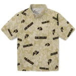 Colorado Buffaloes Hawaiian Shirt - Hibiscus Oasis | Hula Hawaiian Shirts