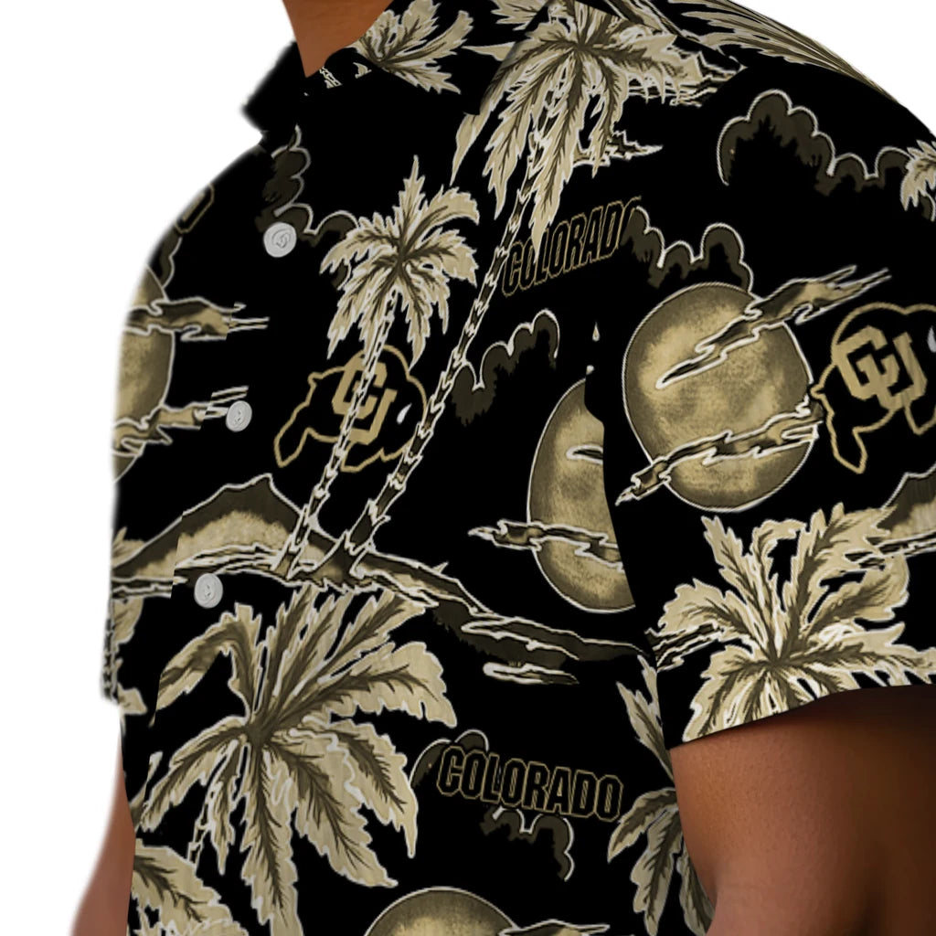Colorado Buffaloes Hawaiian Shirt - Palm Sunset | Hula Hawaiian Shirts