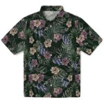 Colorado Rockies Hawaiian Shirt - Hibiscus Leaves Pattern | Hula Hawaiian Shirts