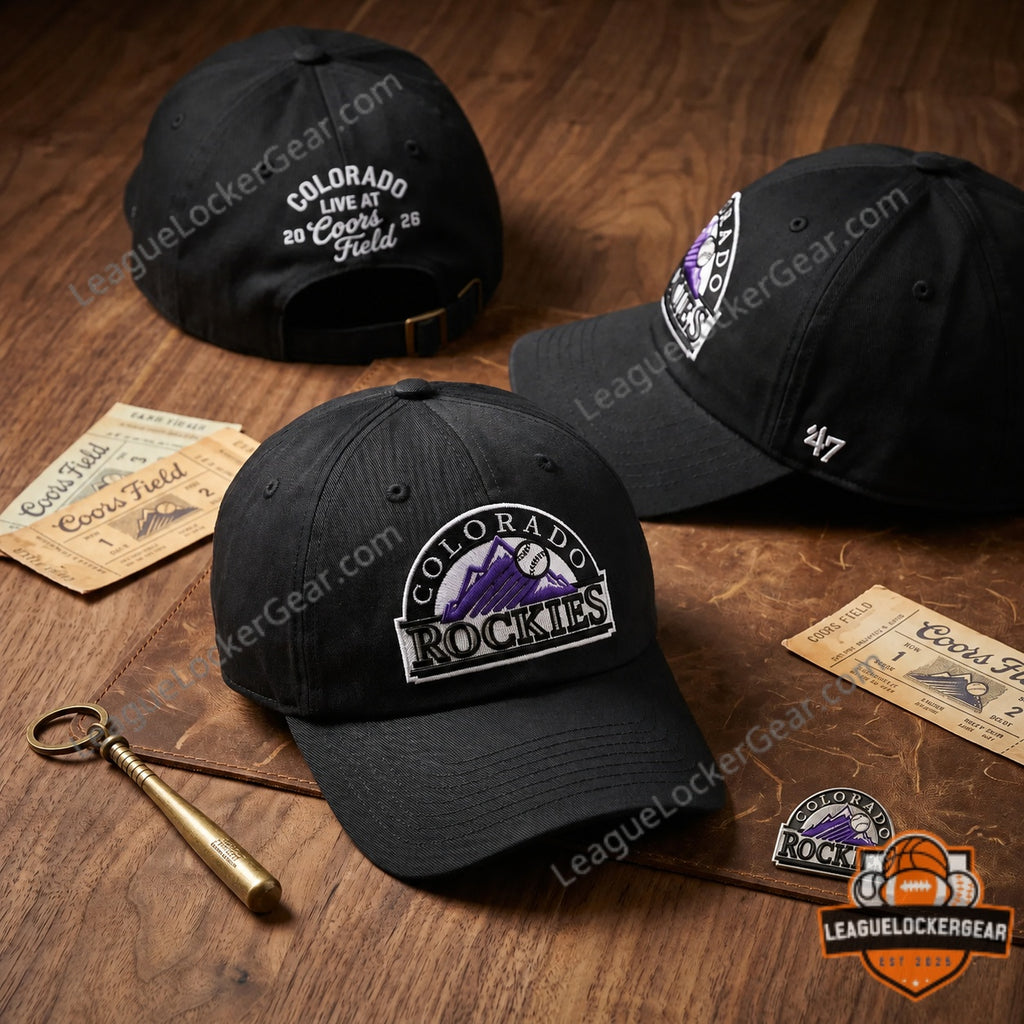 Colorado Rockies Live At Coors Field 2026 Baseball Hat
