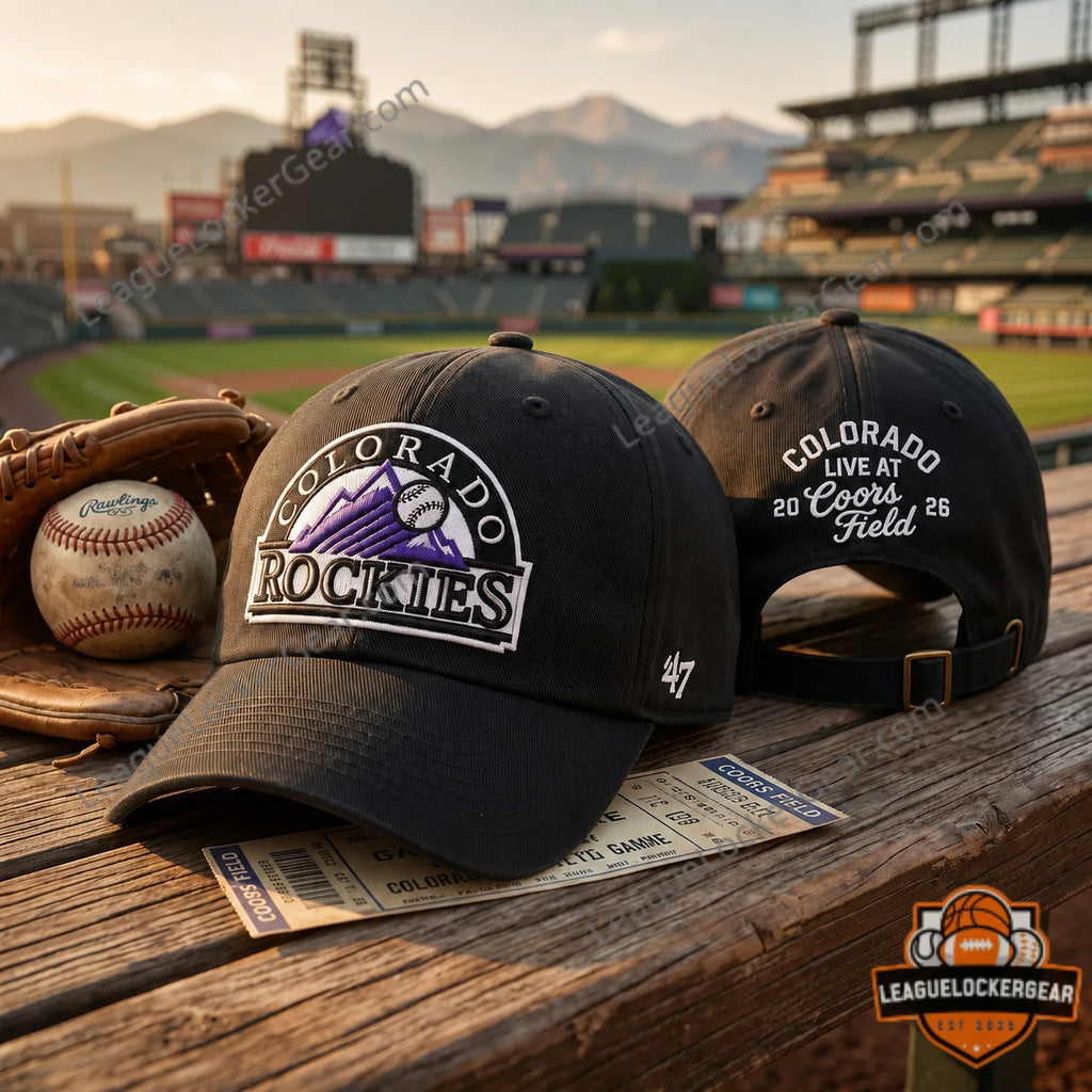 Colorado Rockies Live At Coors Field 2026 Baseball Hat