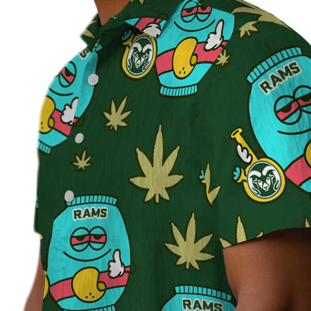 Colorado State Rams Hawaiian Shirt - Chill Vibe | Hula Hawaiian Shirts
