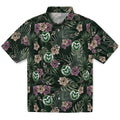 Colorado State Rams Hawaiian Shirt - Hibiscus Leaves Pattern | Hula Hawaiian Shirts