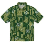 Colorado State Rams Hawaiian Shirt - Turtle Lines | Hula Hawaiian Shirts