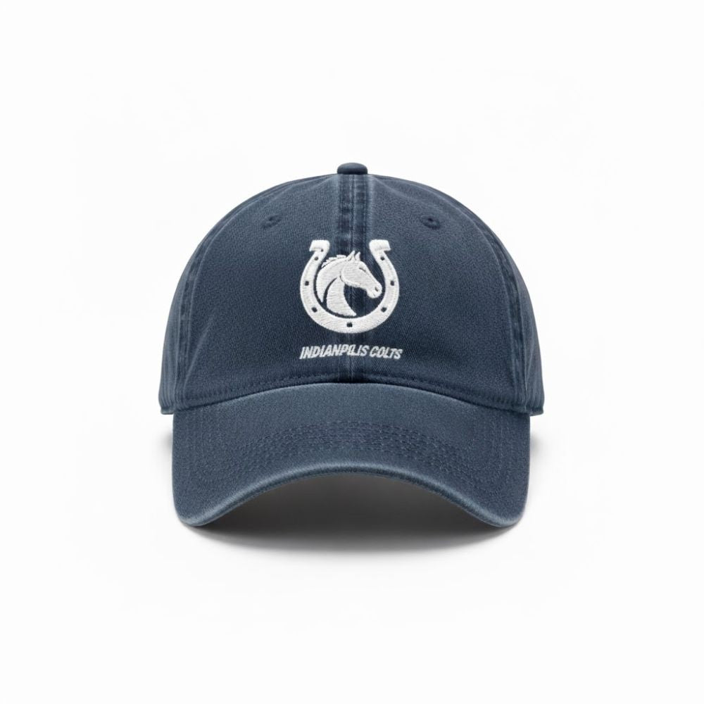 Indianapolis Colts Embroidered Logo Cap – Cool Adjustable Baseball Hat 2025 - LeagueLockerGear