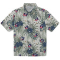 Columbus Blue Jackets Hawaiian Shirt - Hibiscus Designs | Hula Hawaiian Shirts