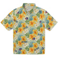 Columbus Blue Jackets Hawaiian Shirt - Hibiscus Mood | Hula Hawaiian Shirts