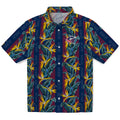 Columbus Blue Jackets Hawaiian Shirt - Paradise Vines | Hula Hawaiian Shirts