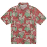 Cornell Big Red Hawaiian Shirt - Anthurium Overlay | Hula Hawaiian Shirts