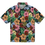 Cornell Big Red Hawaiian Shirt - Brilliant Hibiscus Garden | Hula Hawaiian Shirts