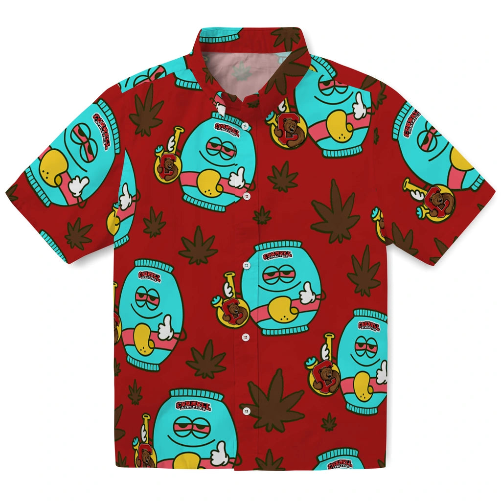 Cornell Big Red Hawaiian Shirt - Chill Vibe | Hula Hawaiian Shirts