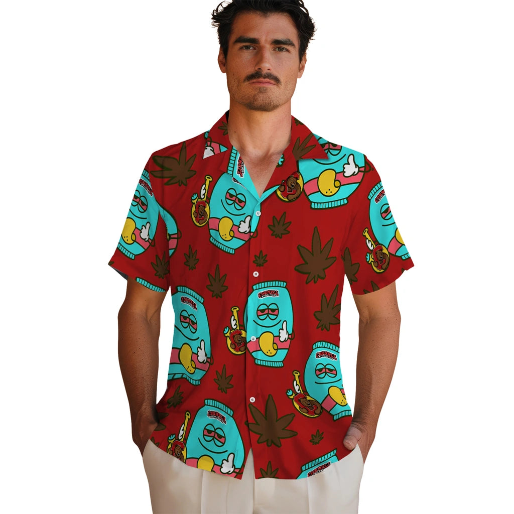 Cornell Big Red Hawaiian Shirt - Chill Vibe | Hula Hawaiian Shirts