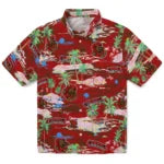 Cornell Big Red Hawaiian Shirt - Hawaii Island | Hula Hawaiian Shirts