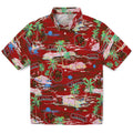 Cornell Big Red Hawaiian Shirt - Hawaii Island | Hula Hawaiian Shirts