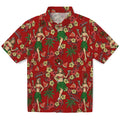 Cornell Big Red Hawaiian Shirt - Hawaiian Girls Design | Hula Hawaiian Shirts