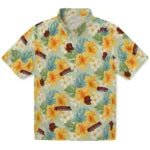 Cornell Big Red Hawaiian Shirt - Hibiscus Mood | Hula Hawaiian Shirts