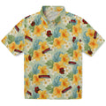 Cornell Big Red Hawaiian Shirt - Hibiscus Mood | Hula Hawaiian Shirts