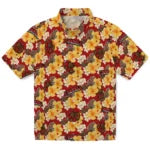 Cornell Big Red Hawaiian Shirt - Hibiscus Tropics | Hula Hawaiian Shirts