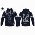 Dallas Cowboys x Bad Bunny Super Bowl LIX Hoodie – 2025 Limited Edition NFL Streetwear - LeagueLockerGear