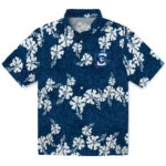 Creighton Bluejays Hawaiian Shirt - 50th State Flower | Hula Hawaiian Shirts