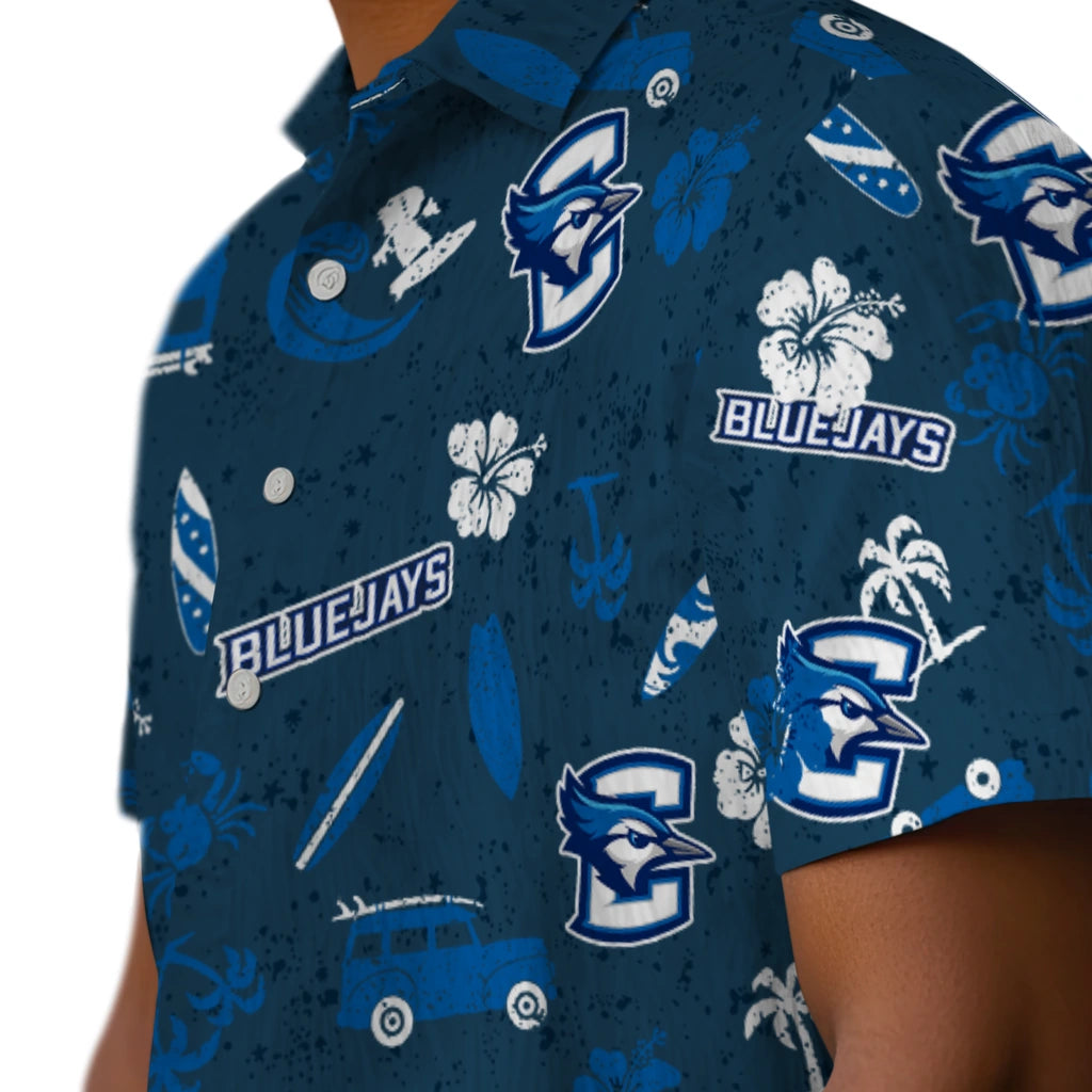 Creighton Bluejays Hawaiian Shirt - Beach Vibe | Hula Hawaiian Shirts