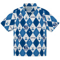 Creighton Bluejays Hawaiian Shirt - Golfing Plaid | Hula Hawaiian Shirts