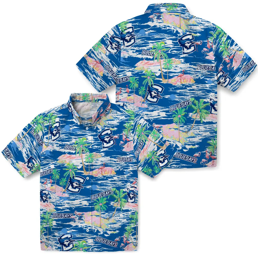 Creighton Bluejays Hawaiian Shirt - Hawaii Island | Hula Hawaiian Shirts