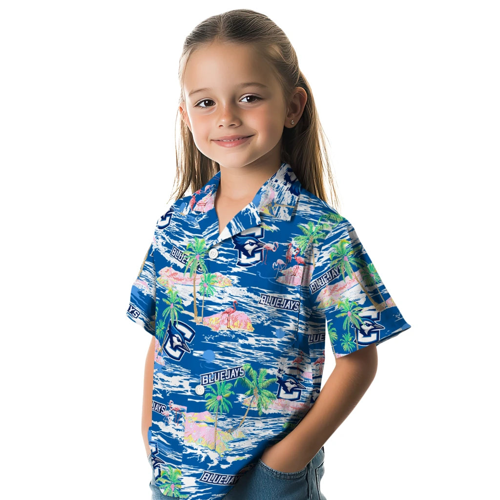 Creighton Bluejays Hawaiian Shirt - Hawaii Island | Hula Hawaiian Shirts