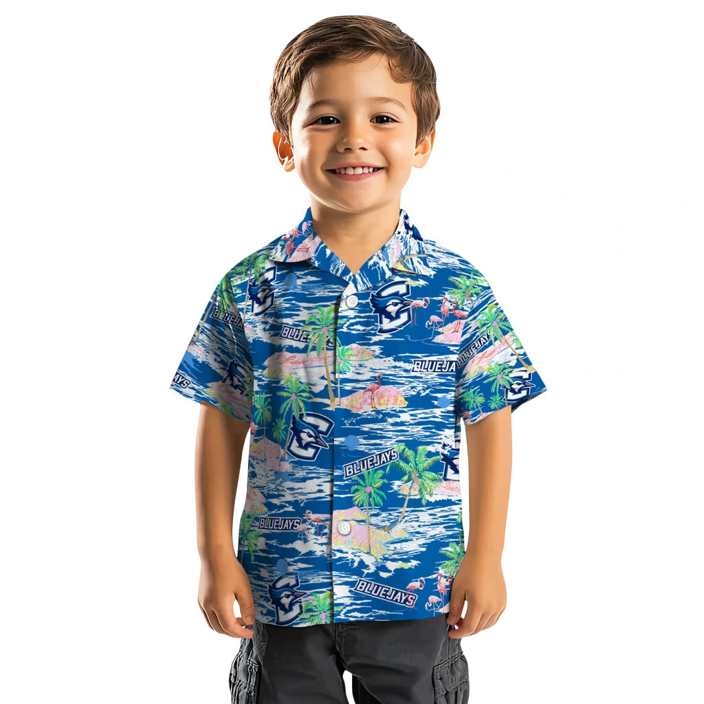 Creighton Bluejays Hawaiian Shirt - Hawaii Island | Hula Hawaiian Shirts
