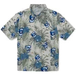 Creighton Bluejays Hawaiian Shirt - Hibiscus Designs | Hula Hawaiian Shirts