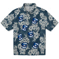 Creighton Bluejays Hawaiian Shirt - Hibiscus Flowers | Hula Hawaiian Shirts