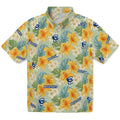 Creighton Bluejays Hawaiian Shirt - Hibiscus Mood | Hula Hawaiian Shirts