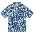 Creighton Bluejays Hawaiian Shirt - Hibiscus Motif | Hula Hawaiian Shirts