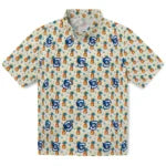 Creighton Bluejays Hawaiian Shirt - Pineapple Delight | Hula Hawaiian Shirts