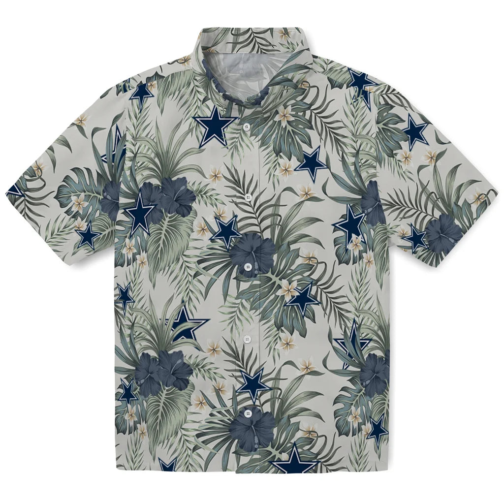 Dallas Cowboys Hawaiian Shirt - Hibiscus Designs | Hula Hawaiian Shirts