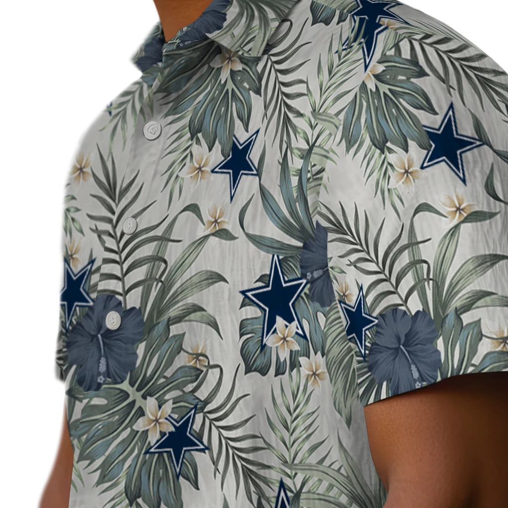 Dallas Cowboys Hawaiian Shirt - Hibiscus Designs | Hula Hawaiian Shirts
