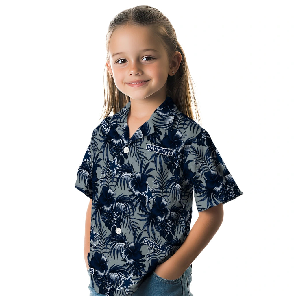Dallas Cowboys Hawaiian Shirt - Hibiscus Exotic | Hula Hawaiian Shirts