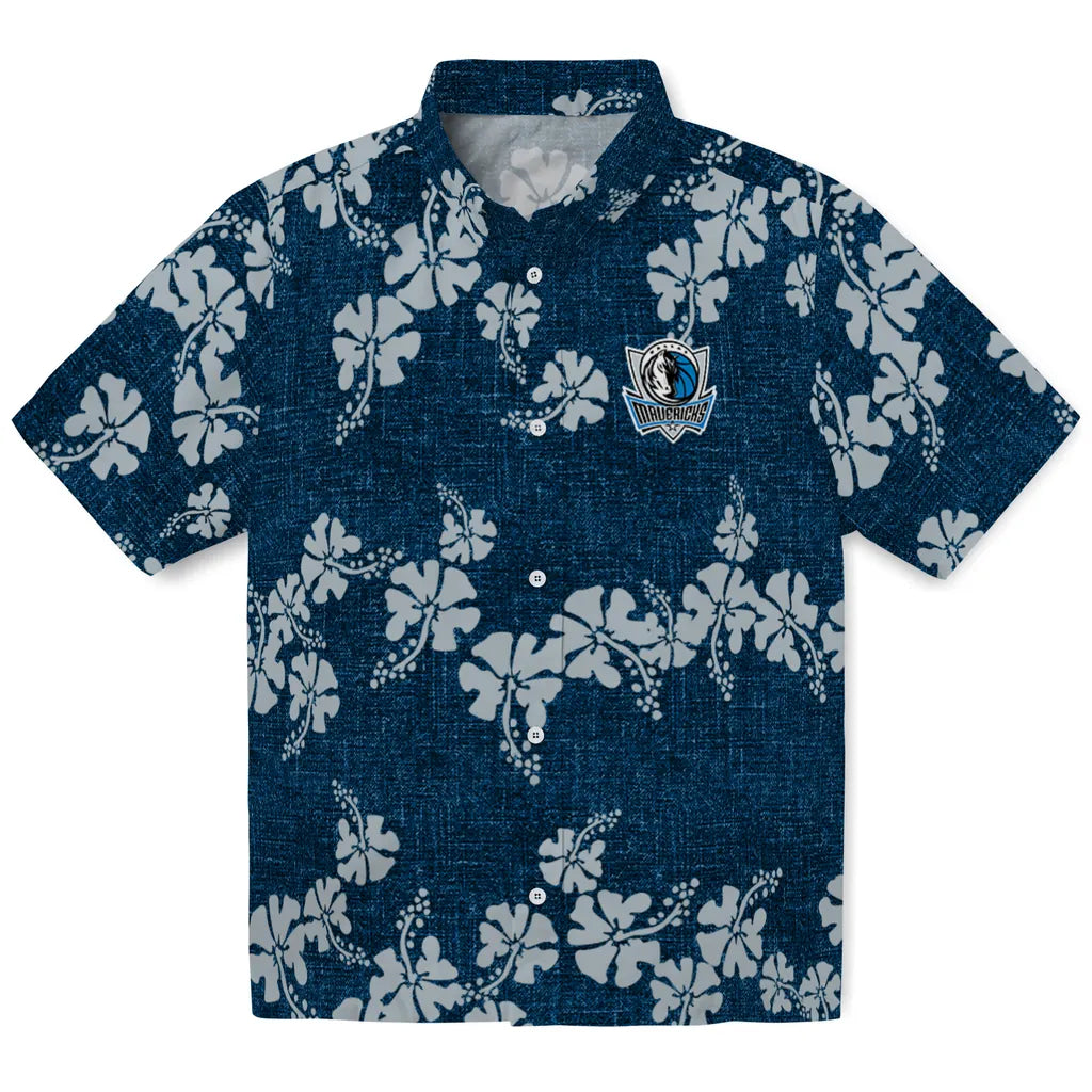 Dallas Mavericks Hawaiian Shirt - 50th State Flower | Hula Hawaiian Shirts