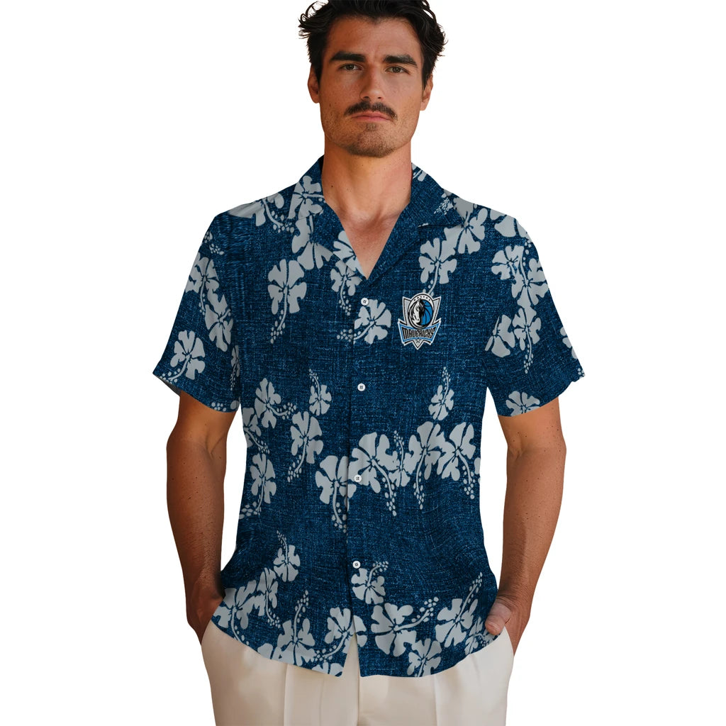 Dallas Mavericks Hawaiian Shirt - 50th State Flower | Hula Hawaiian Shirts