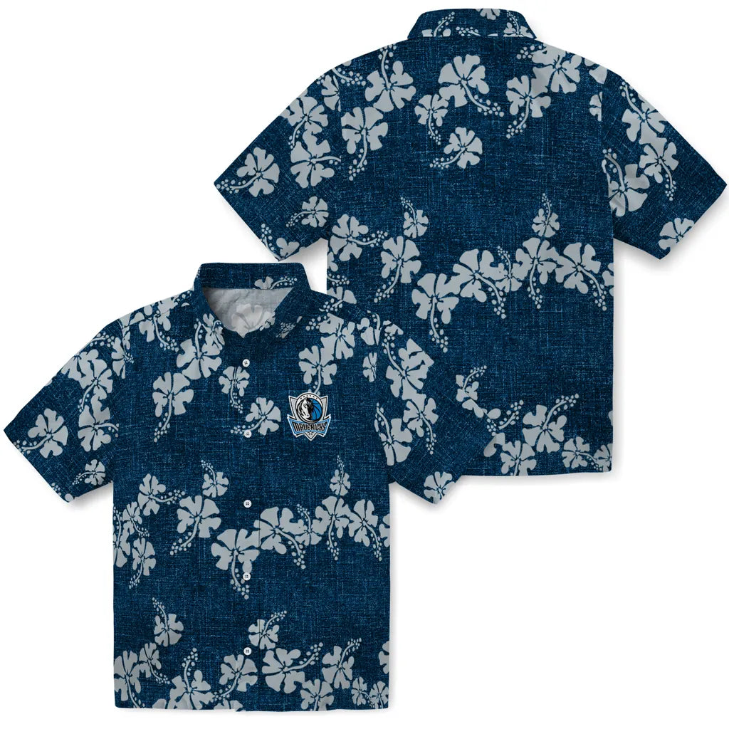 Dallas Mavericks Hawaiian Shirt - 50th State Flower | Hula Hawaiian Shirts
