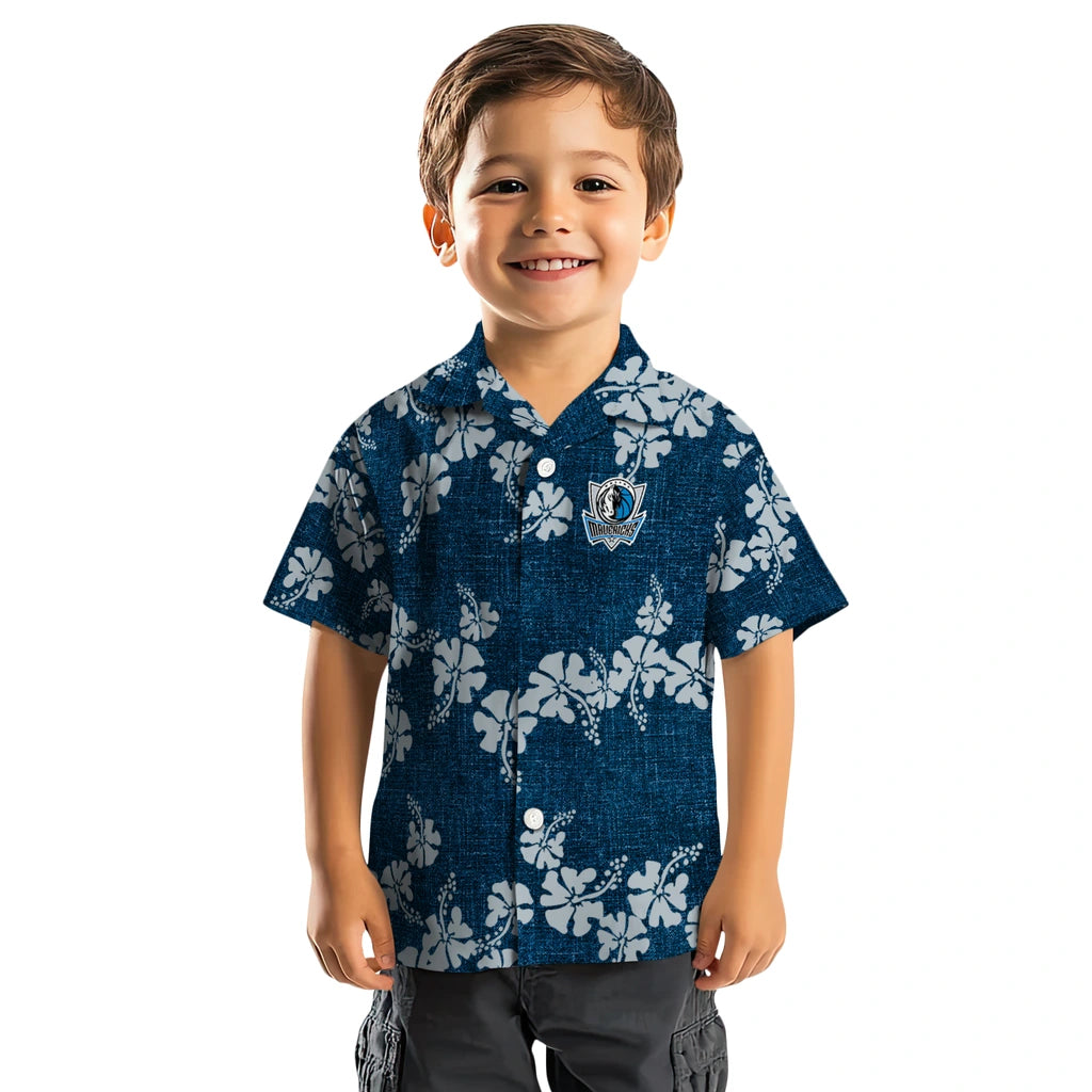 Dallas Mavericks Hawaiian Shirt - 50th State Flower | Hula Hawaiian Shirts