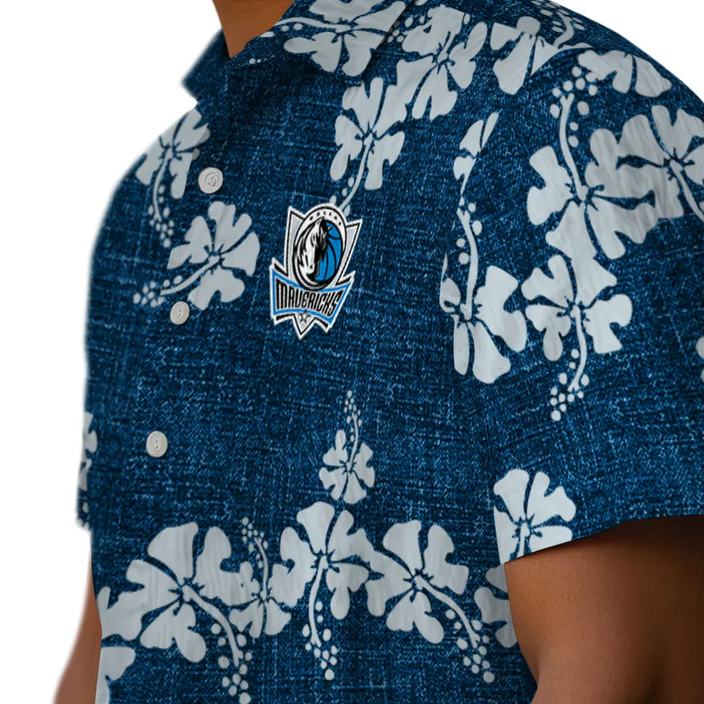 Dallas Mavericks Hawaiian Shirt - 50th State Flower | Hula Hawaiian Shirts