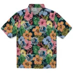 Dallas Mavericks Hawaiian Shirt - Brilliant Hibiscus Garden | Hula Hawaiian Shirts