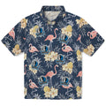 Dallas Mavericks Hawaiian Shirt - Flamingo Hibiscus | Hula Hawaiian Shirts