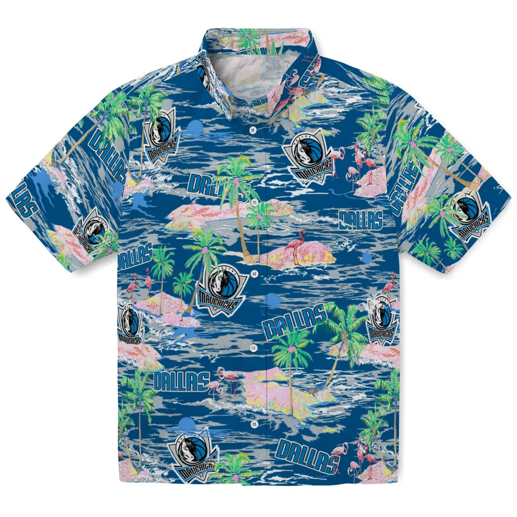 Dallas Mavericks Hawaiian Shirt - Hawaii Island | Hula Hawaiian Shirts