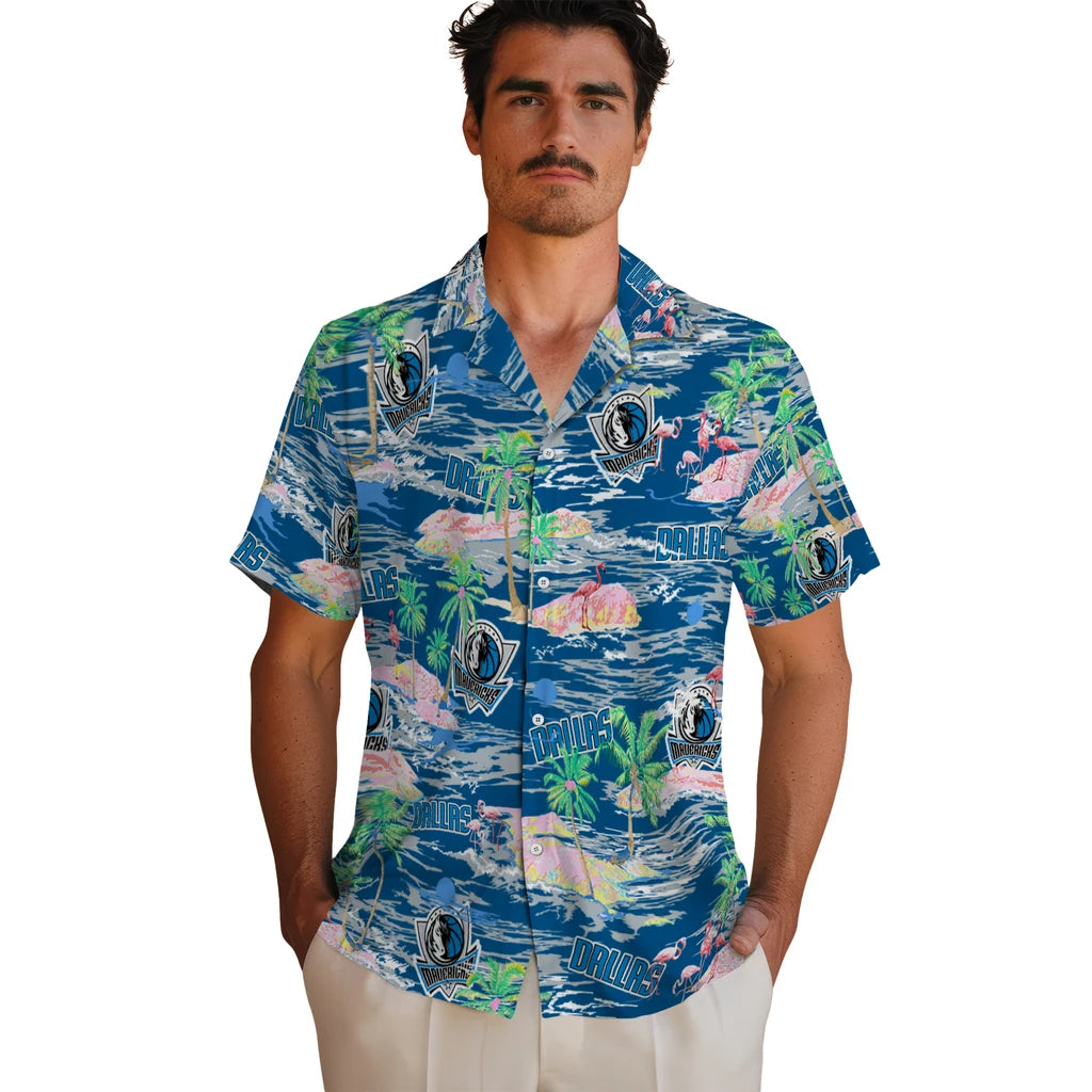 Dallas Mavericks Hawaiian Shirt - Hawaii Island | Hula Hawaiian Shirts