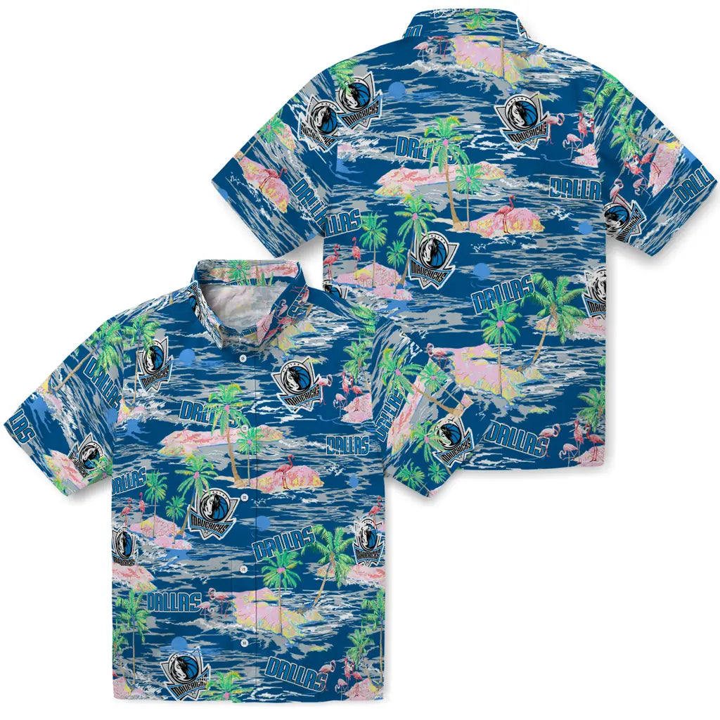 Dallas Mavericks Hawaiian Shirt - Hawaii Island | Hula Hawaiian Shirts
