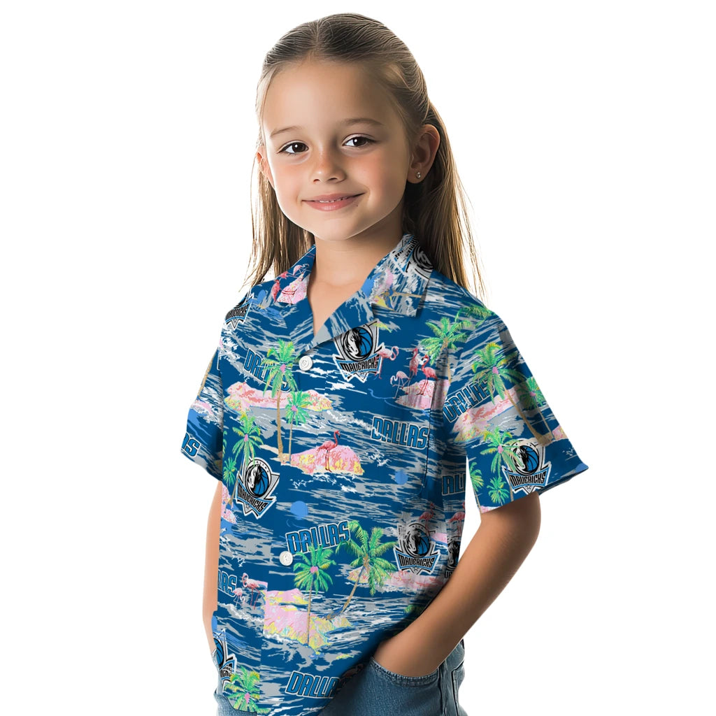 Dallas Mavericks Hawaiian Shirt - Hawaii Island | Hula Hawaiian Shirts