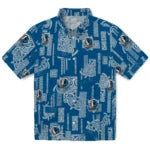 Dallas Mavericks Hawaiian Shirt - Turtle Lines | Hula Hawaiian Shirts