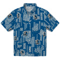 Dallas Mavericks Hawaiian Shirt - Turtle Lines | Hula Hawaiian Shirts